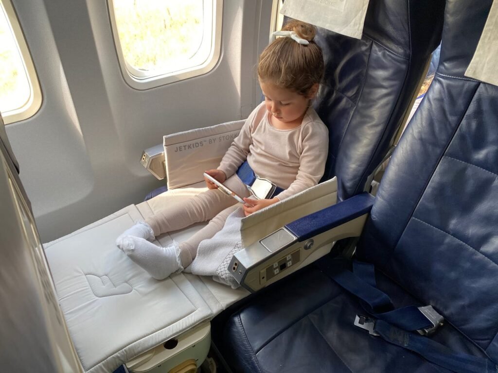 Safari reizen kinderen vliegtuig